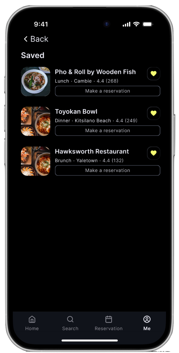 Key page design, mobile — screen 8
