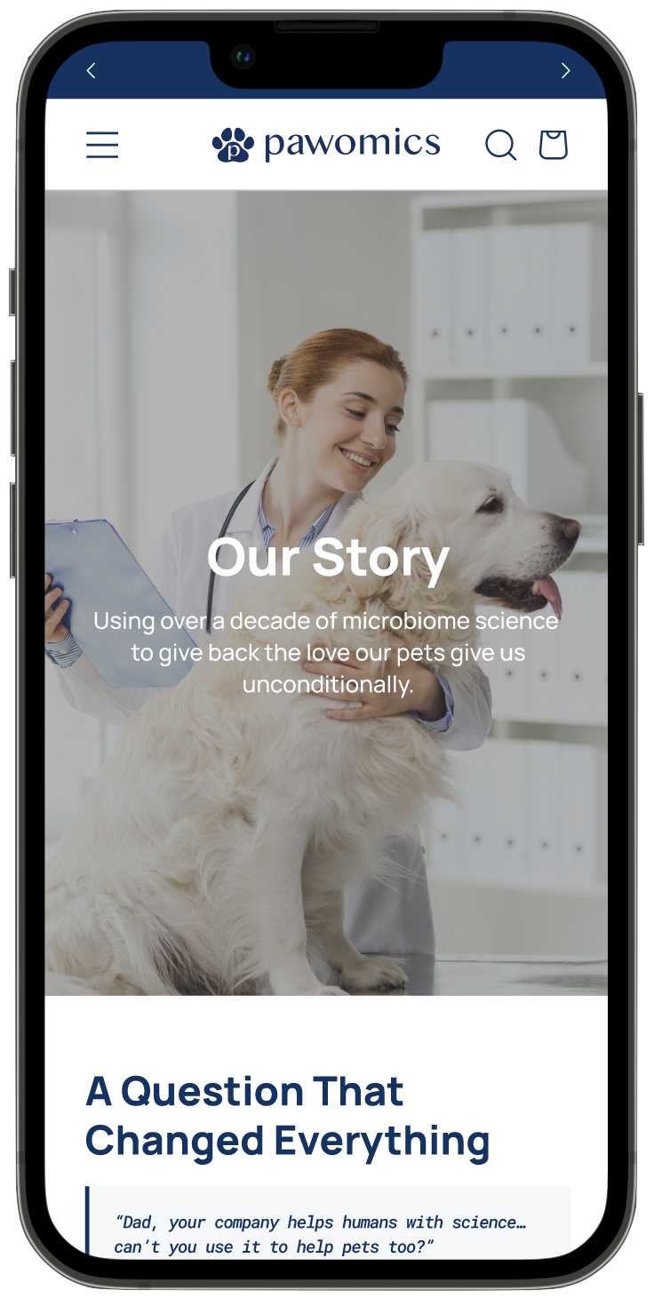 Key page design, mobile — screen 3